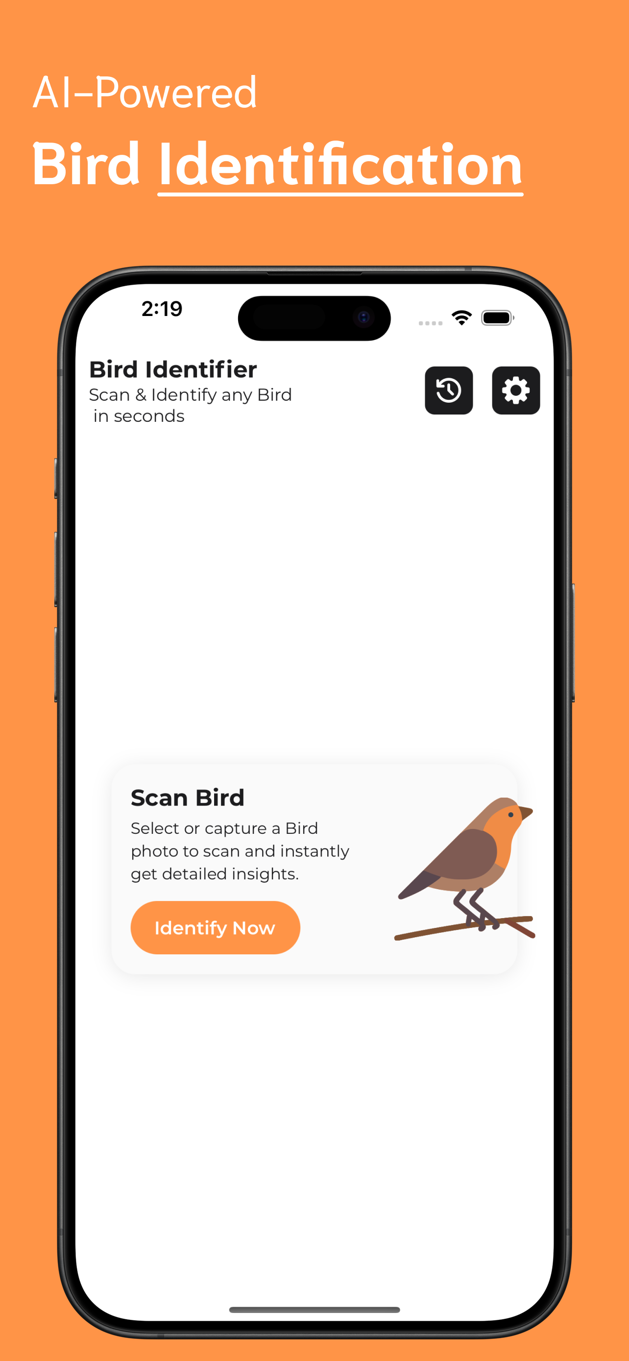 Bird Identifier screenshot 1