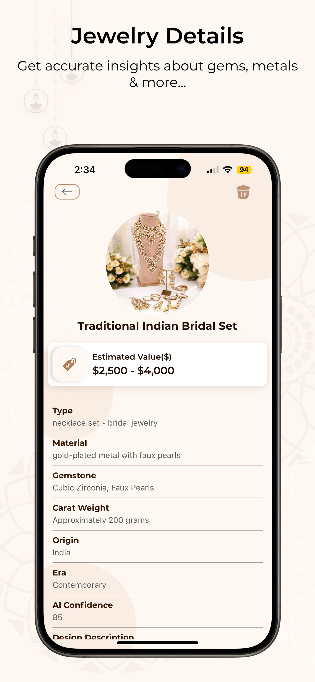 Jewelry Identifier screenshot 3