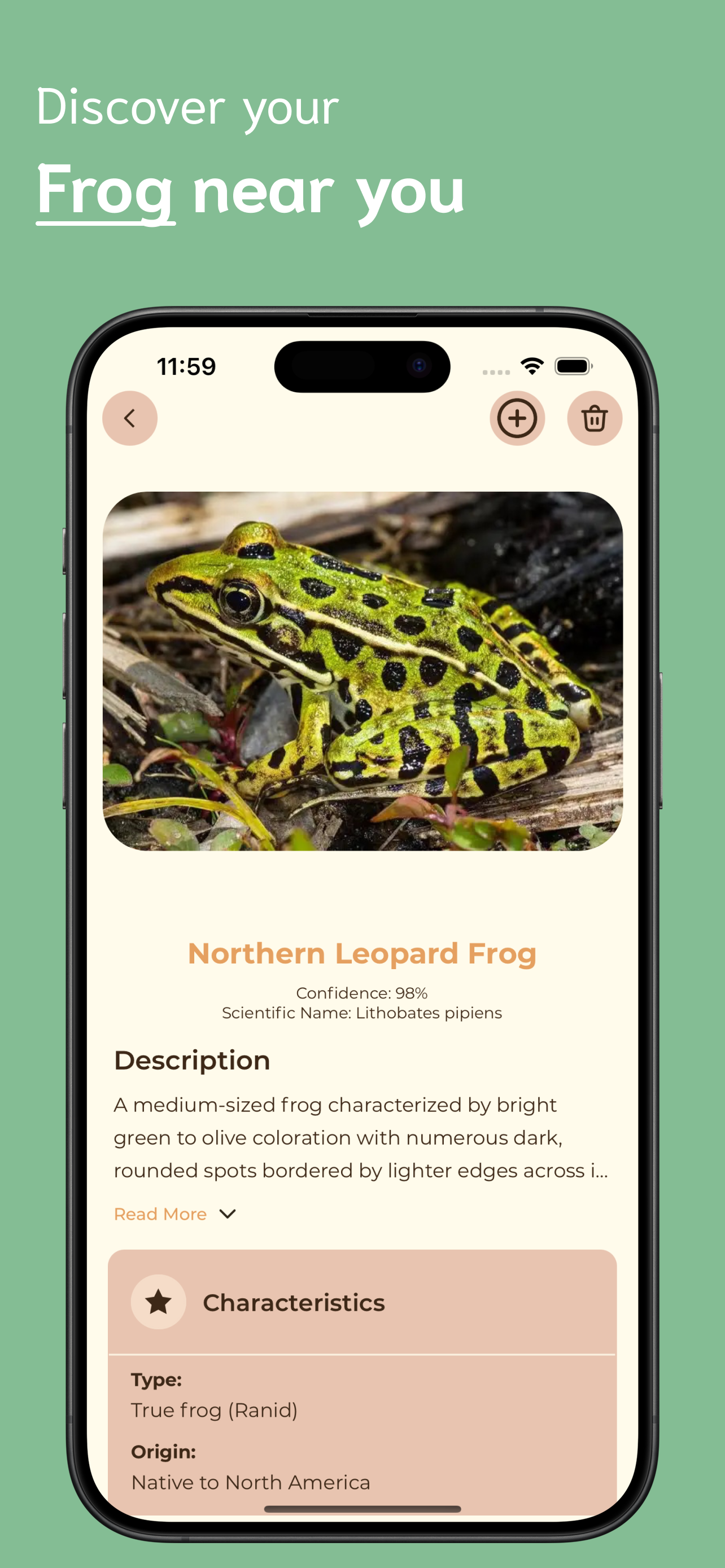 Frog Identifier screenshot 3
