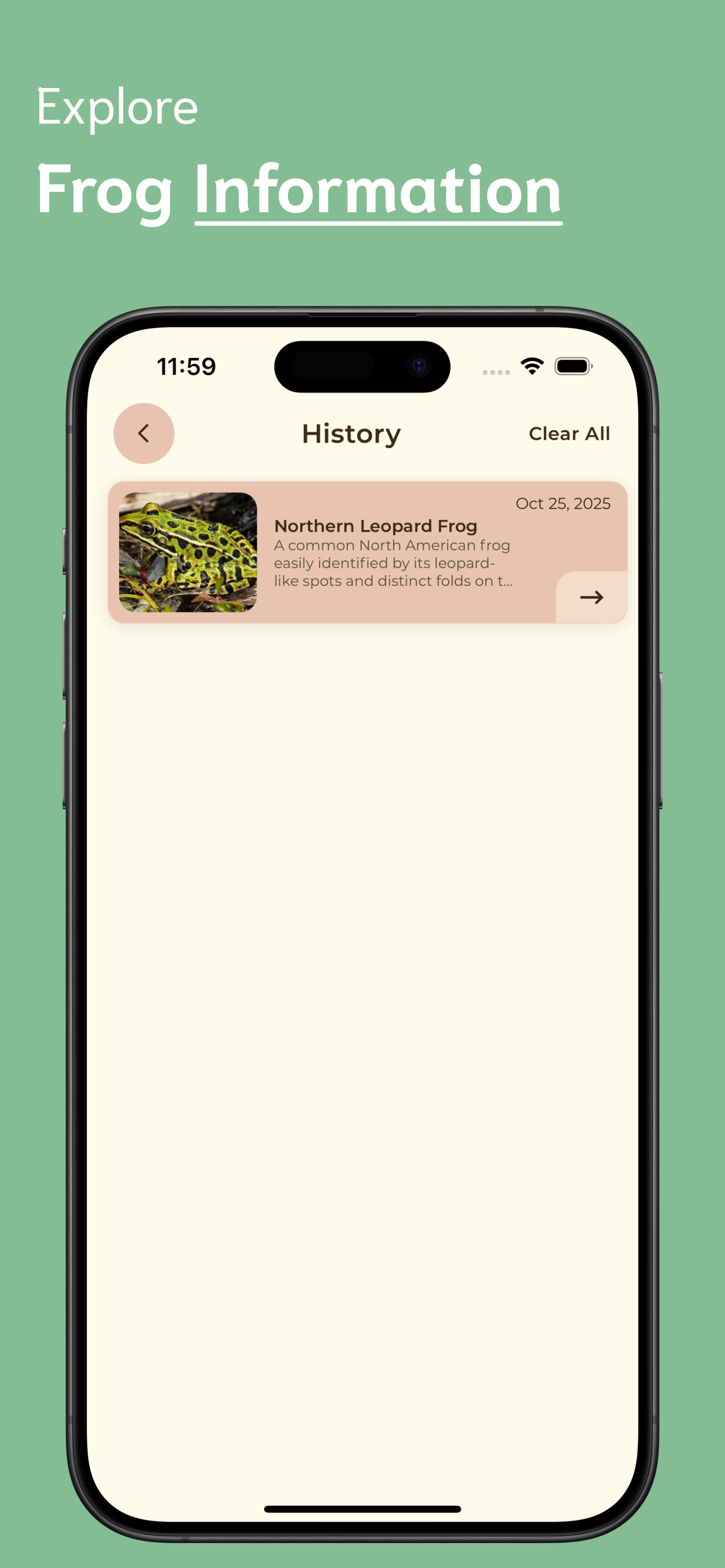 Frog Identifier screenshot 4