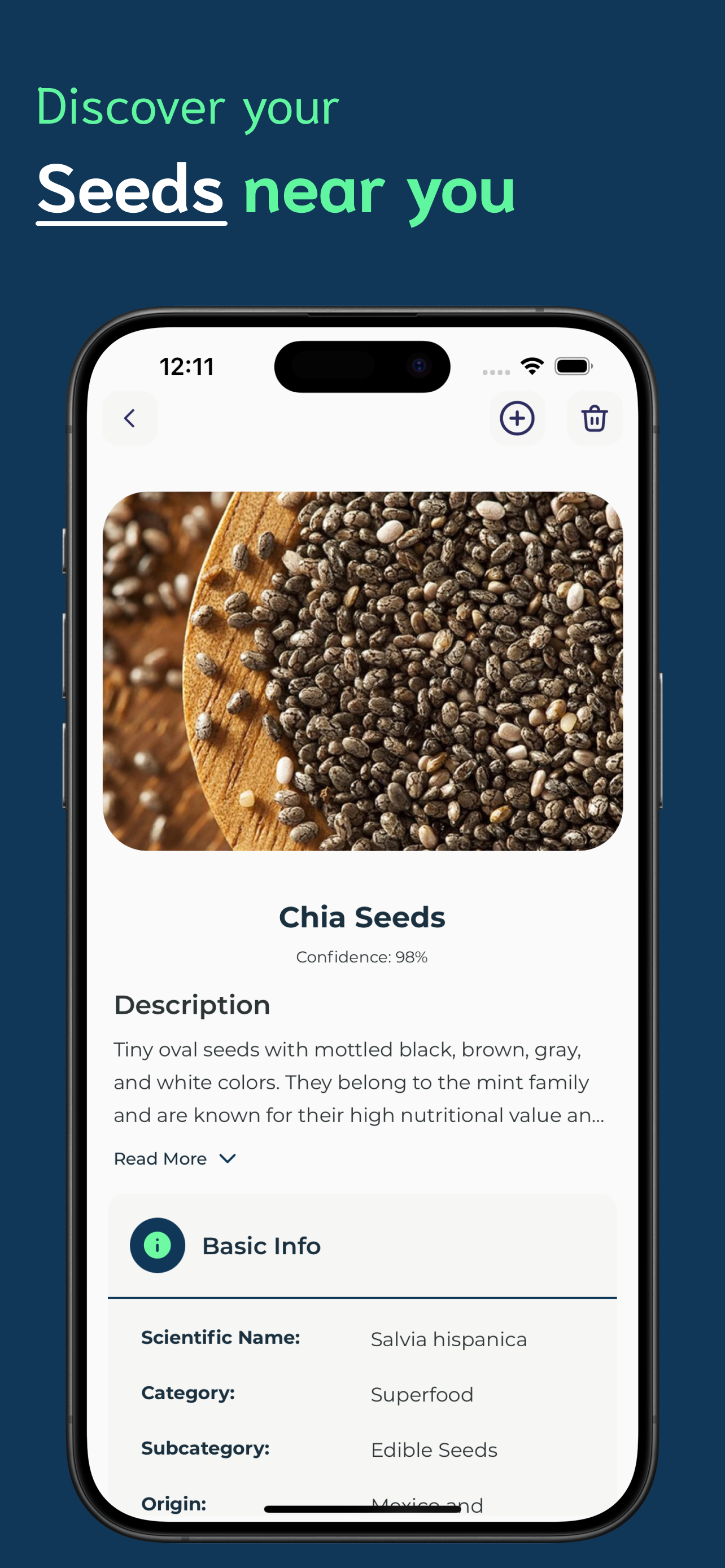 Seed Identifier screenshot 3