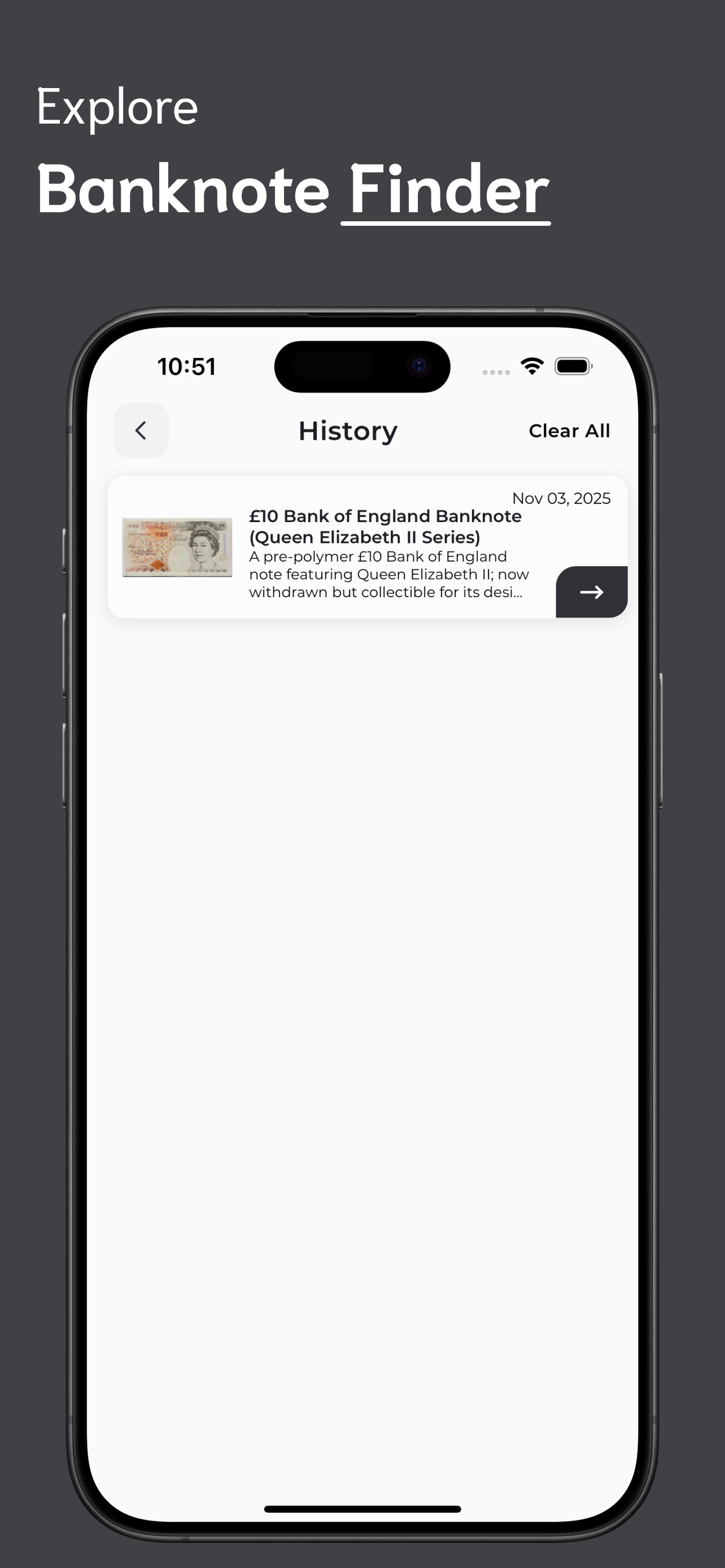 Banknote Identifier screenshot 4