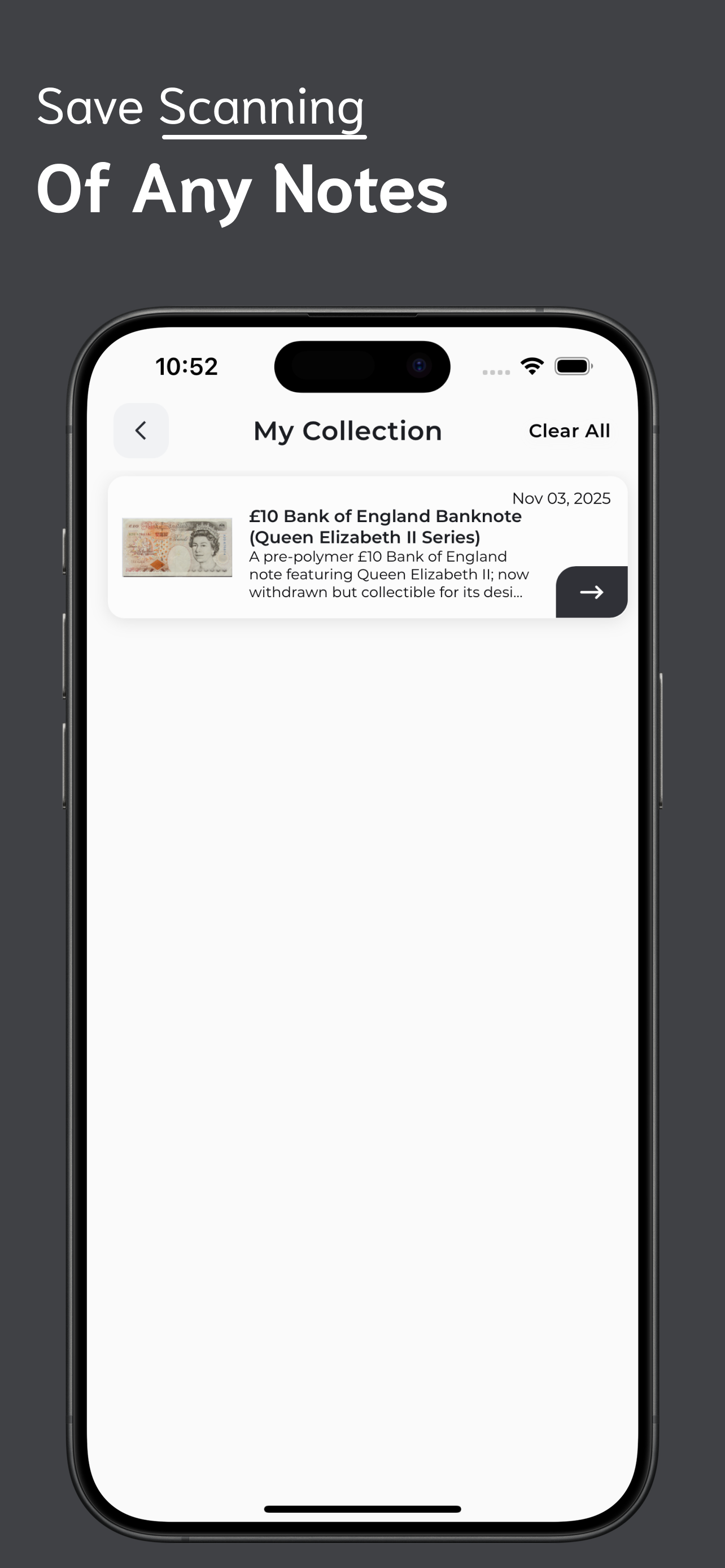 Banknote Identifier screenshot 5
