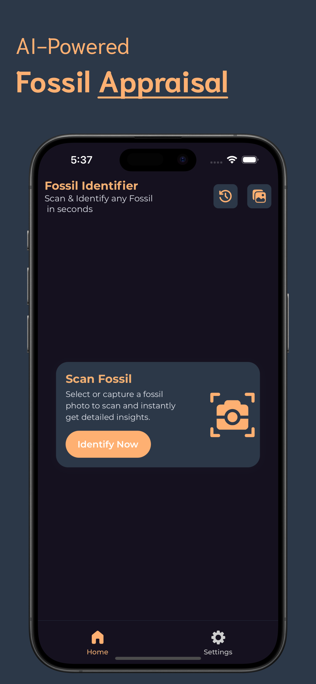 Fossil Identifier screenshot 1
