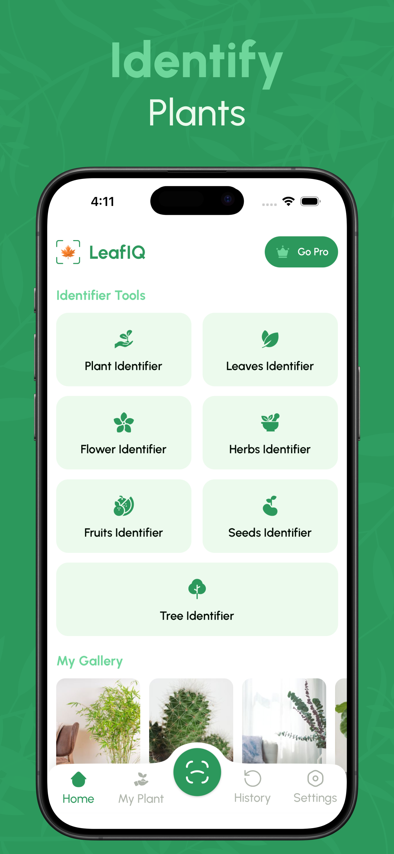 Plant Identifier - LeafIQ screenshot 1