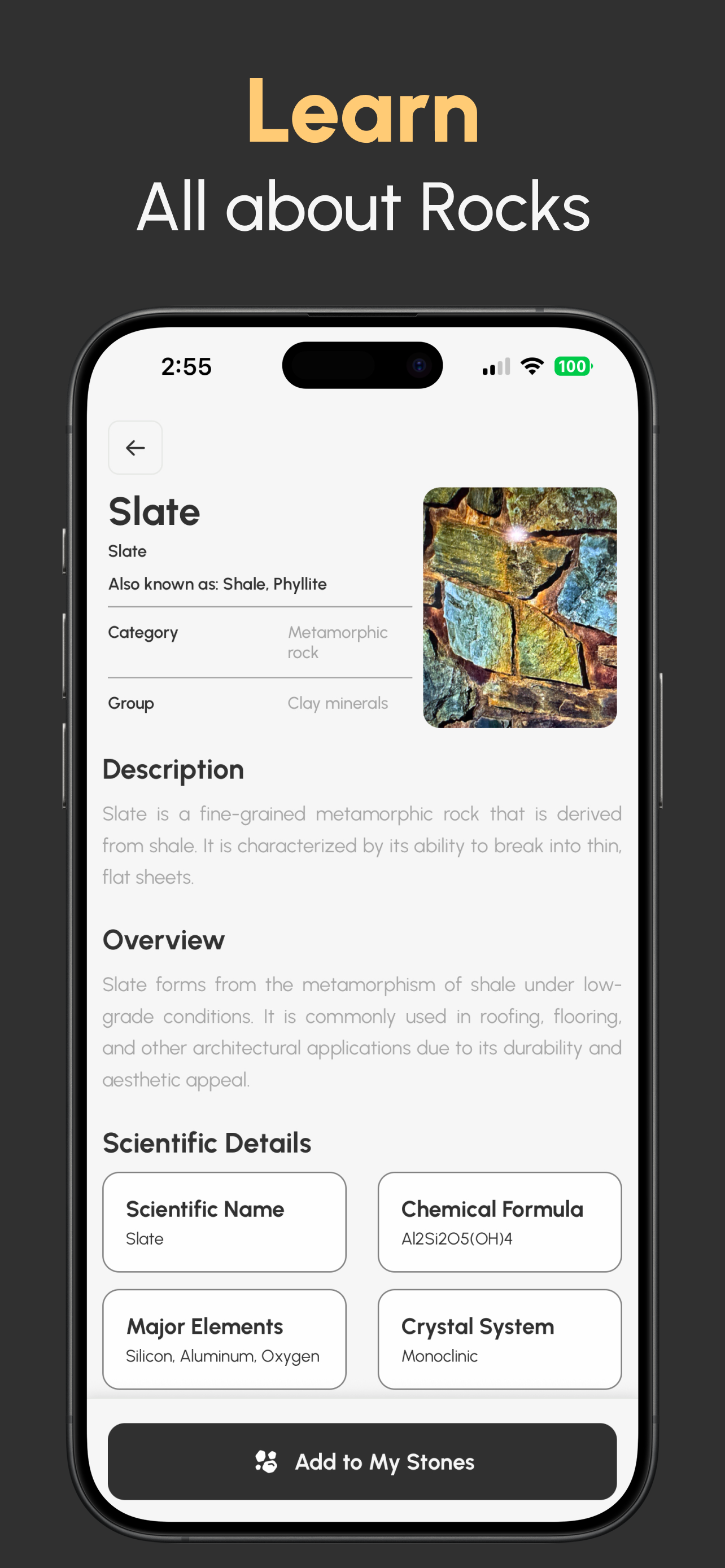 Stone Identifier: CrystalIQ screenshot 3