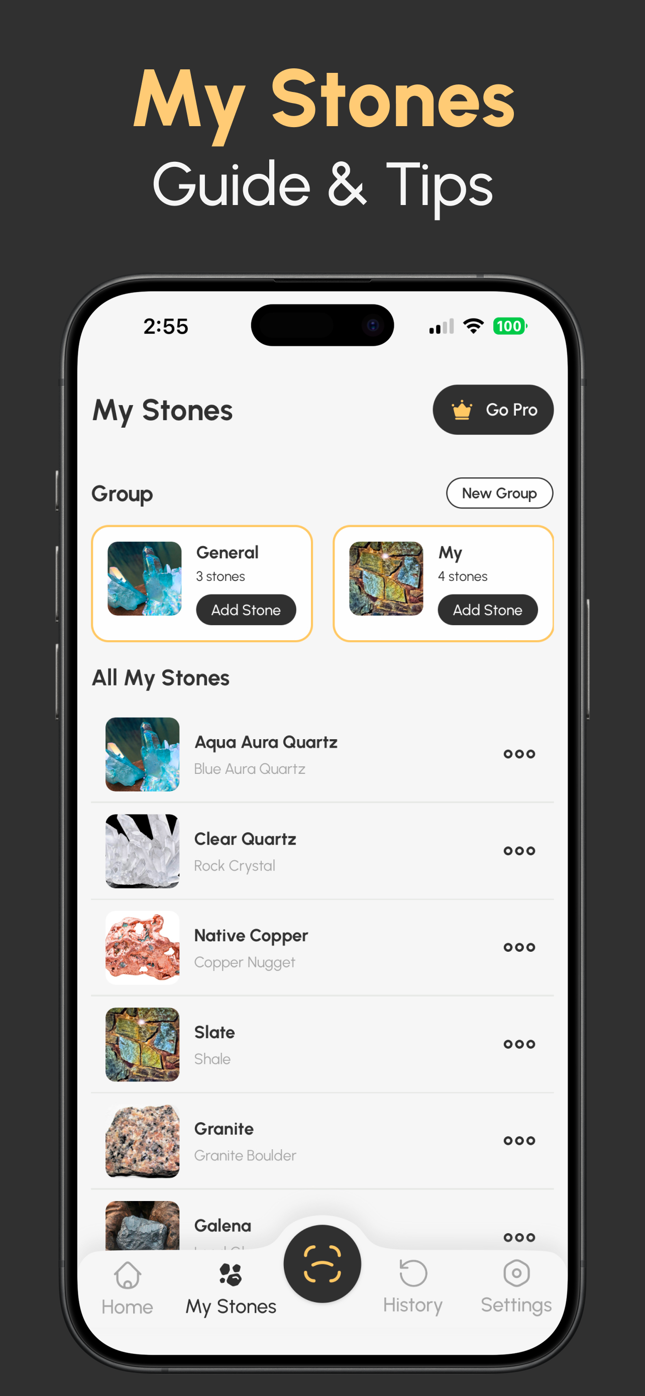 Stone Identifier: CrystalIQ screenshot 4
